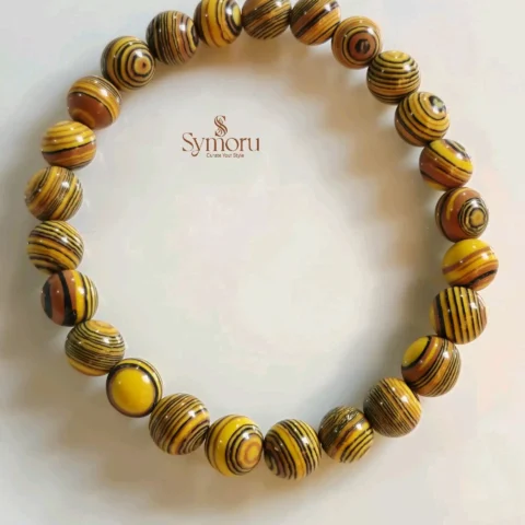 Natural Lion Eye Stone Bracelet