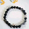 Sulemani Hakik (Black Agate) Natural Stone Bracelet