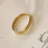 Classic Plain Gold Band Ring